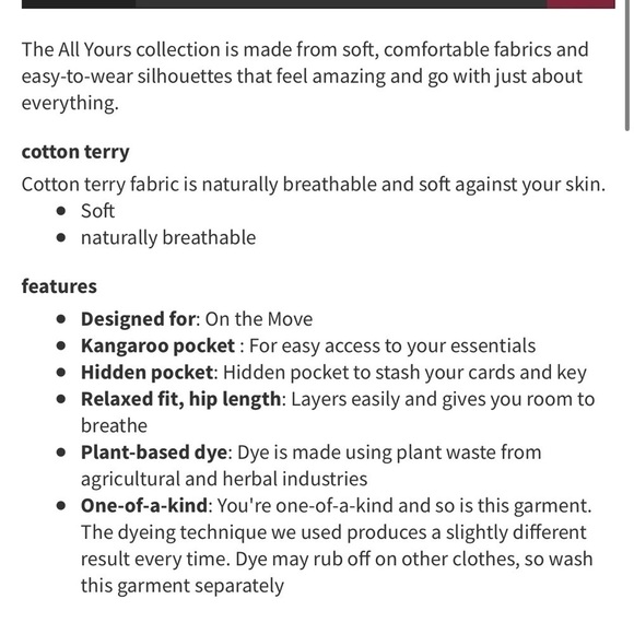 Lululemon Earth Dye Clay All Yours Hoodie Brown
Tie Dye size 10 - Picture 7 of 7